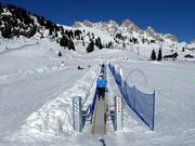 Förderband bei Campigol (Passo San Pellegrino)