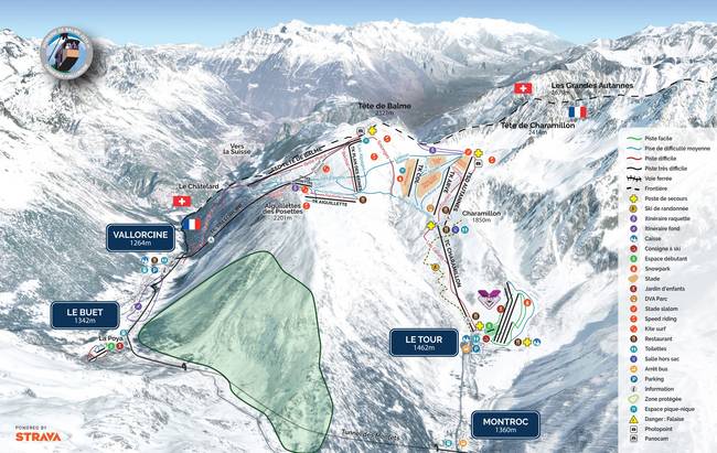 Balme/Les Autannes – Vallorcine/Le Tour Balme/Les Autannes – Vallorcine/Le Tour