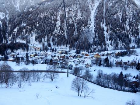 Stilfserjoch: Unterkunftsangebot der Skigebiete – Unterkunftsangebot Pejo 3000