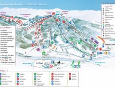 Pistenplan Ancelle