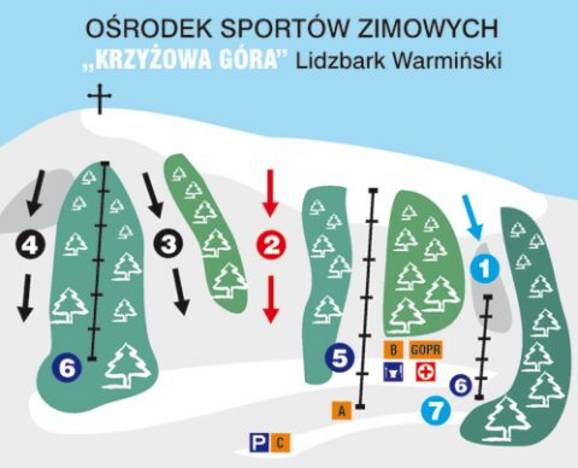 Lidzbark Warmiński/Krzyżowa Góra