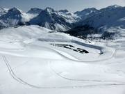 Der Speichersee ist gut gefüllt