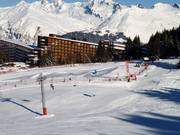 Übungsgelände in Arc 1800