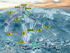 Pistenplan Cerreto Laghi