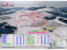 Pistenplan La Covatilla – Sierra de Béjar