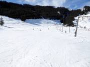 Leichte Piste am Pass Thurn