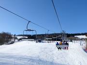 Mieszko Czerwona (M1) - 4er Sesselbahn fix geklemmt