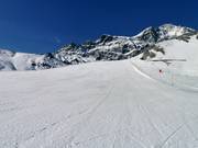 Einladende Piste am Langenstein