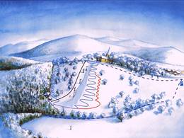 Pistenplan Svatá Anna