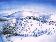 Pistenplan Svatá Anna