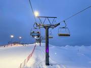 Talma Glacier 6000 Alpine Express - 4er Sesselbahn fix geklemmt