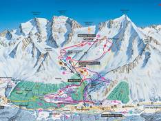 Pistenplan Hohsaas – Saas-Grund