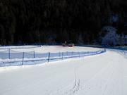 Übungsgelände im Tal an den Förderbändern