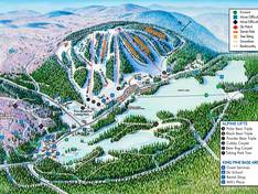 Pistenplan King Pine – Purity Spring Resort