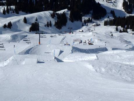 Snowparks Schwyzer Alpen – Snowpark Hoch-Ybrig – Unteriberg/Oberiberg
