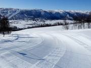 Erstklassige Pistenpräparierung im Skigebiet Geilo