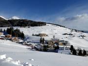 Ort Meransen am Skigebiet