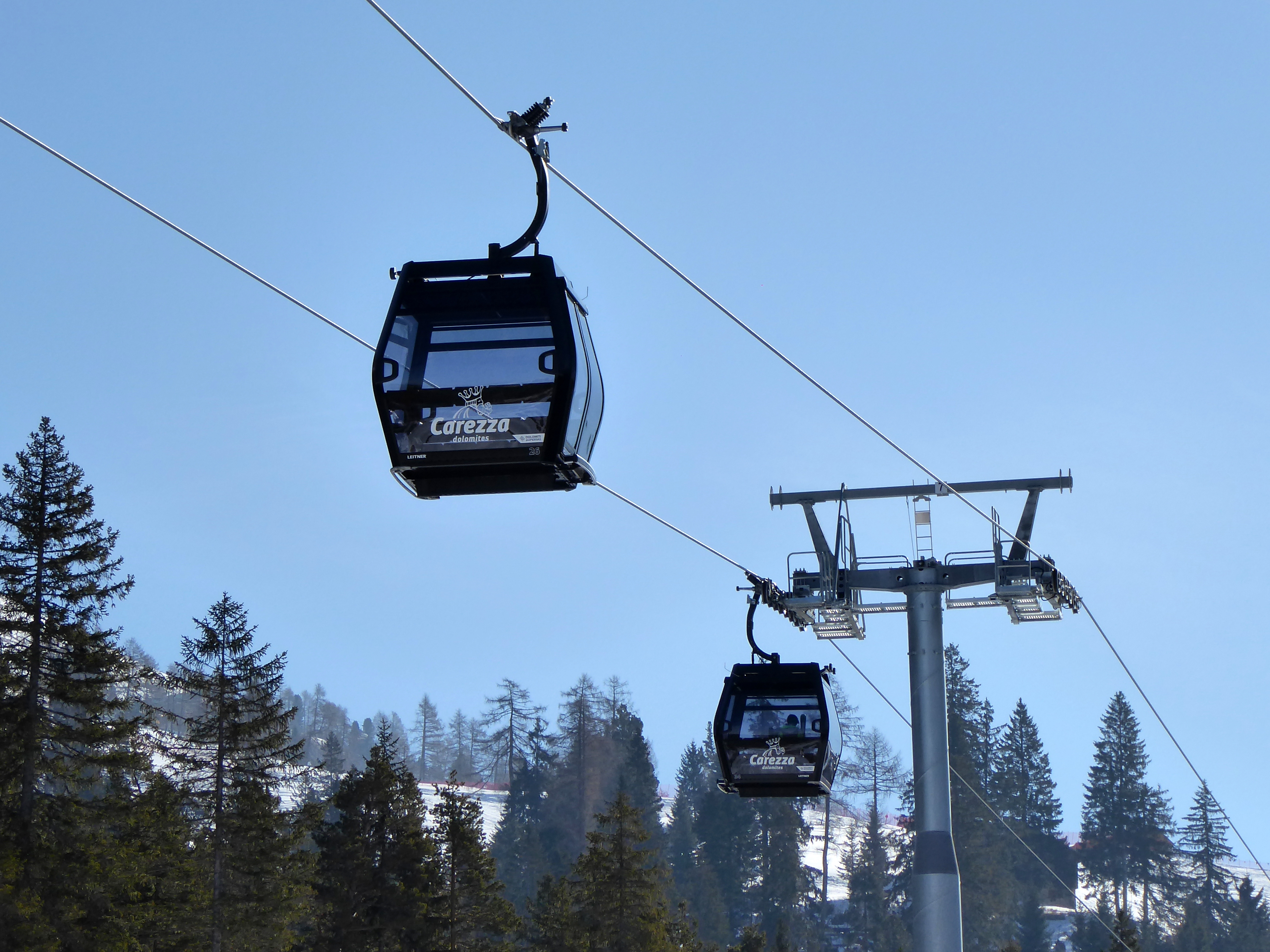 Alle Skilifte/Aufstiegsanlagen im Skigebiet Carezza