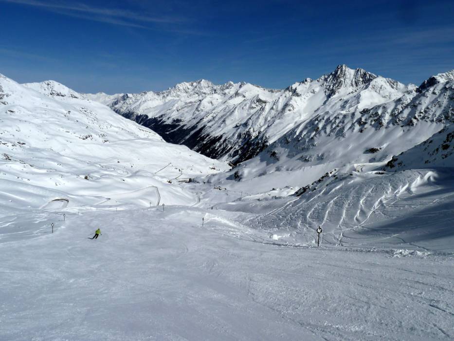 Skigebiet Kaunertaler Gletscher - Skifahren Kaunertaler Gletscher
