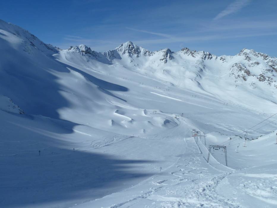Skigebiet Kaunertaler Gletscher - Skifahren Kaunertaler Gletscher