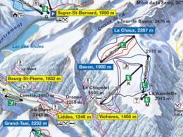 Skigebiet Vichères (Liddes)