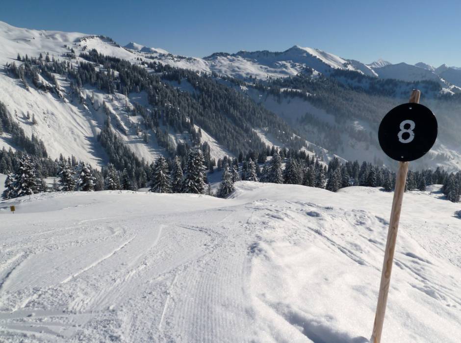 Skigebiet Laterns Gapfohl Skifahren 
