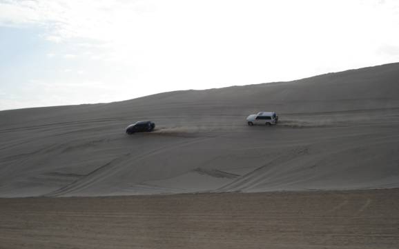 Katar: Anfahrt in Skigebiete und Parken an Skigebieten – Anfahrt, Parken Sandboarding Mesaieed (Doha)