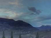 Dorf Tirol mit Blick auf Schenna