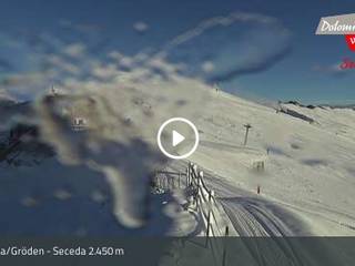 Aktuelle Bilder der Webcams vom Skigebiet Gröden (Val Gardena)