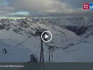 Schwarze Schneid Mittelstation