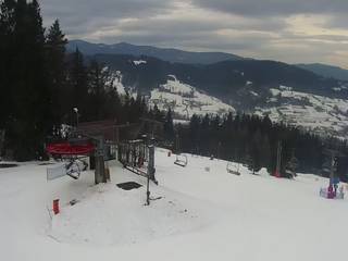 Kompleks BESKID Spytkowice - widok z górnej stacji