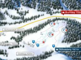 Skigebiet Buchberg – Goldegg