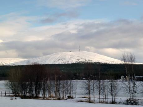 Finnland: Größe der Skigebiete – Größe Ylläs