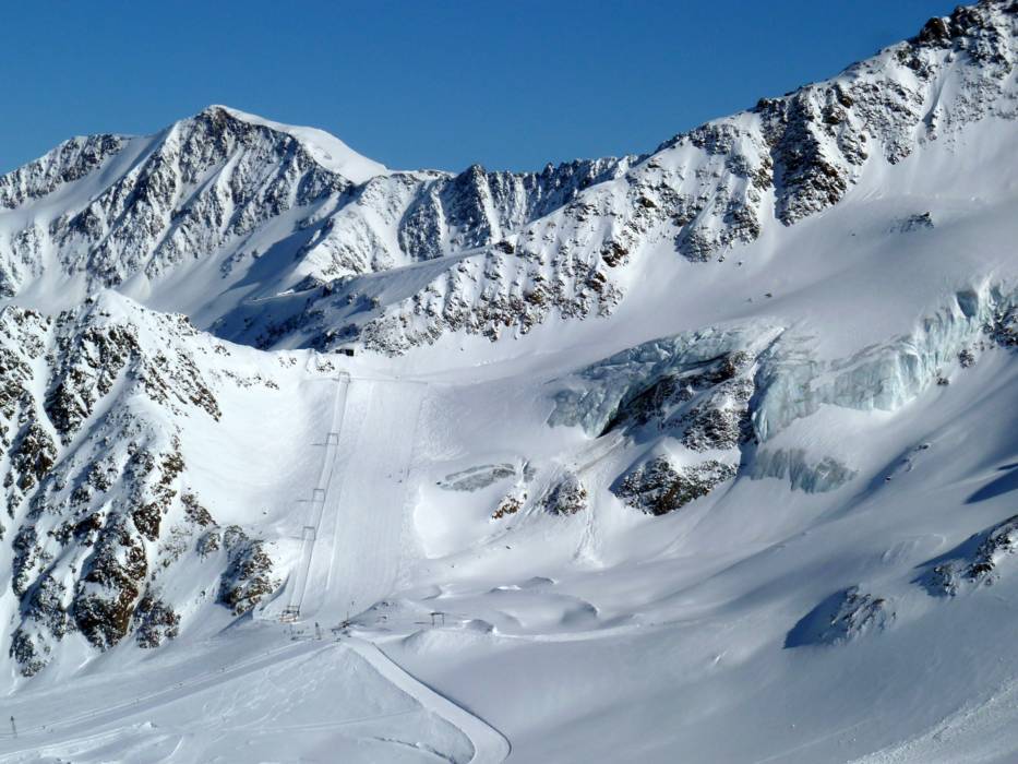 Skigebiet Kaunertaler Gletscher - Skifahren Kaunertaler Gletscher