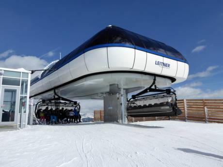 Europa: beste Skilifte – Lifte/Bahnen Ratschings-Jaufen/Kalcheralm