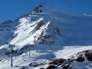 Blick auf die höchste Gondelbahn in Österreich