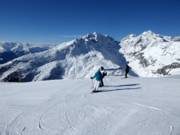 Traumhaftes Panorama am höchsten Punkt