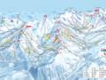 Pistenplan Les 3 Vallées – Val Thorens/Les Menuires/Méribel/Courchevel