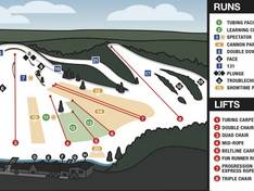 Pistenplan Cannonsburg