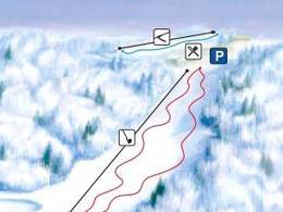 Skigebiet Kaķīškalns