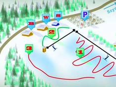 Pistenplan Kotlinka – Szymbark