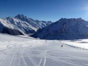 Leichte Piste an Schafbergplateau