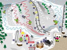 Pistenplan Olešnice v Orlických horách