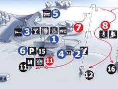 Pistenplan Zviedru Cepure