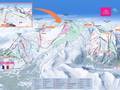 Pistenplan Espace San Bernardo – La Rosière/La Thuile