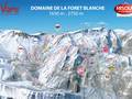 Pistenplan Vars/Risoul – La Forêt Blanche