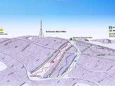 Pistenplan Schwarzer Mann – Prüm