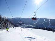 Herrlicher Sonnentag am Medvědín